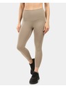 Kilpi Leggings fitness Kilpi RIVIAN-W, con funzione OPTI-DRY Khaki da donna