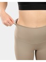 Kilpi Leggings fitness Kilpi RIVIAN-W, con funzione OPTI-DRY Khaki da donna