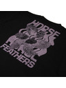 Horsefeathers Qiana sweatshirt black HORSEFEATHERS