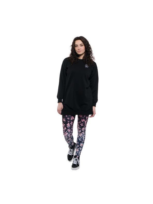 Horsefeathers Qiana sweatshirt black HORSEFEATHERS