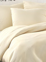 Kvalitex Satin French bedding set LUXURY COLLECTION 1+2, 220x200, 70x90cm cream