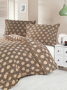 Kvalitex Satin French Bedding Luxury Collection 1+2, 220x200, 70x90cm Carero beige Kvalitex