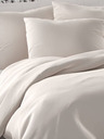 Kvalitex Luxury Collection Extended Satin Bedding Set 140x220, 70x90cm white