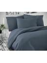 Kvalitex Satin bedding set Luxury Collection 140x200, 70x90cm dark grey Kvalitex