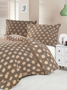 Kvalitex Satin French bedding set Luxury Collection 1+2, 240x200, 70x90cm Carero beige Kvalitex