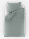 Kvalitex Muslin Bedding Set 140x200, 70x90cm light green Kvalitex