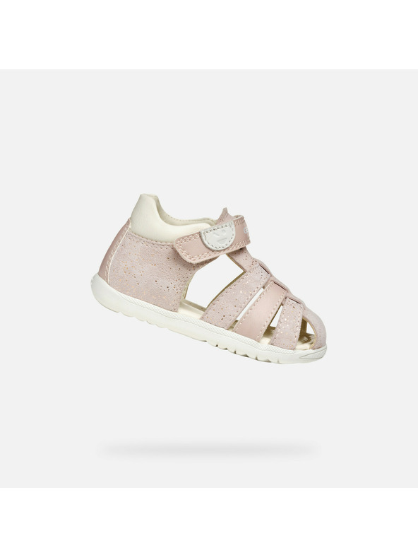 Geox Girls' first steps Geox Macchia Pink