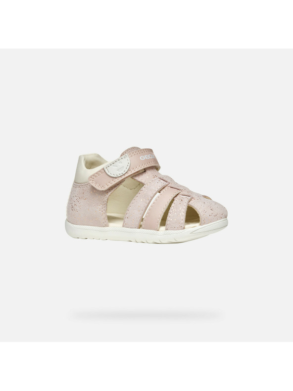 Geox Girls' first steps Geox Macchia Pink