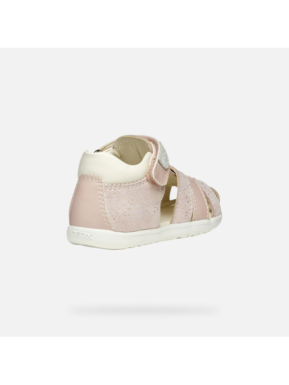 Geox Girls' first steps Geox Macchia Pink