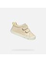 Geox Sneakers barefoot color crema per ragazze Geox Steppieup