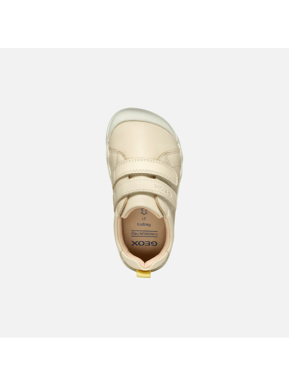 Geox Sneakers barefoot color crema per ragazze Geox Steppieup