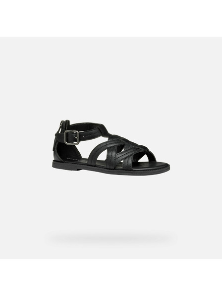 Geox Nero ragazze sandali Geox Karly