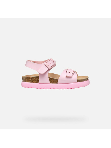 Geox Sandali rosa da ragazza Geox Sandalubblebow