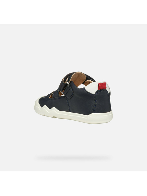 Geox Dark blue boys' barefoot sneakers Geox Steppieup