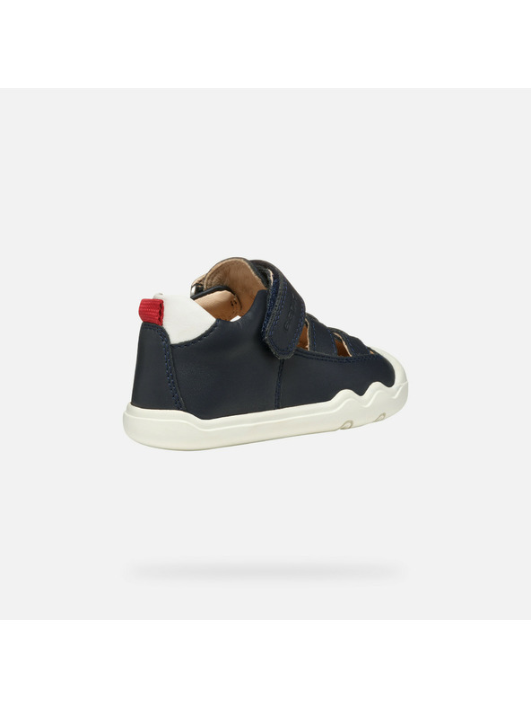 Geox Dark blue boys' barefoot sneakers Geox Steppieup