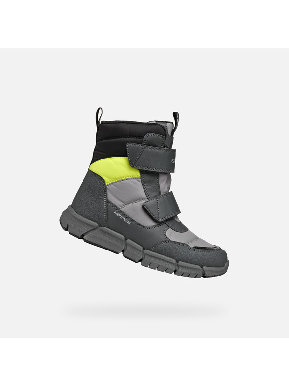 Geox Gray boys' ankle boots Geox Flexyper B Abx