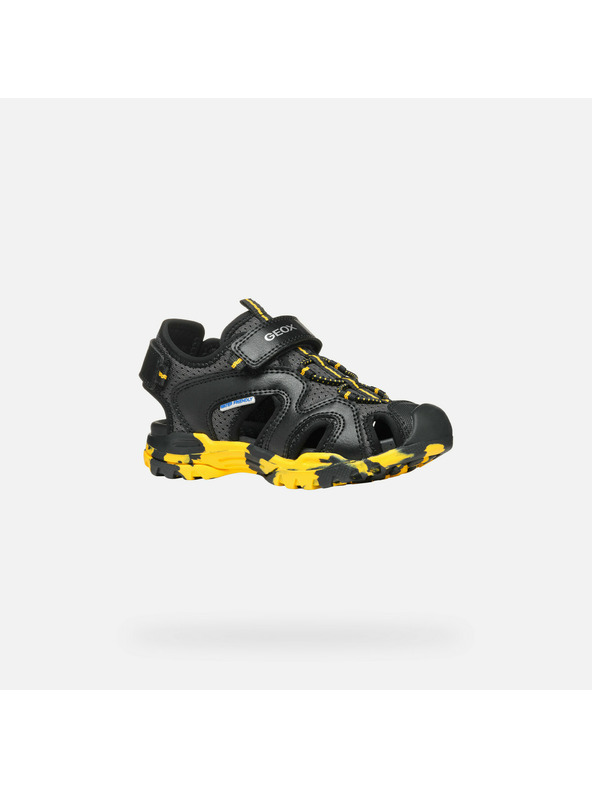 Geox Black boys' sandals Geox Borealis