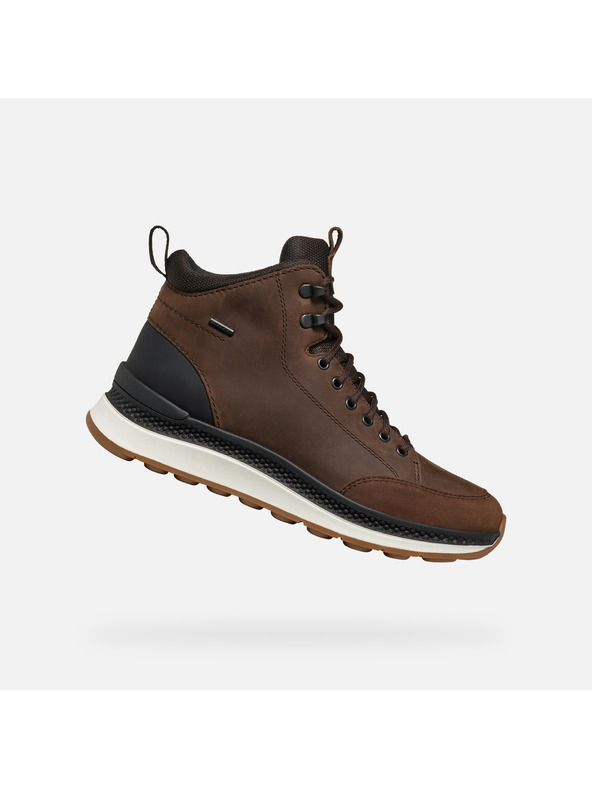 Geox Scarpe alla caviglia marroni da uomo Geox Spherica Actif X2