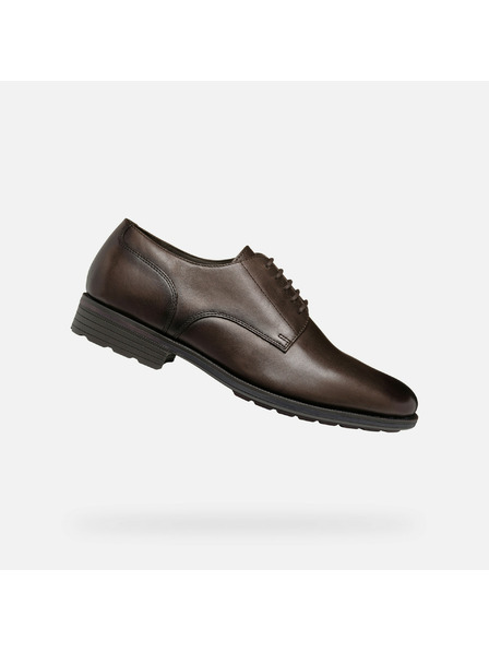 Geox Scarpe eleganti marroni da uomo Geox Walk Pleasure F