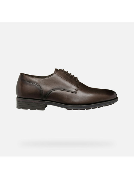 Geox Scarpe eleganti marroni da uomo Geox Walk Pleasure F