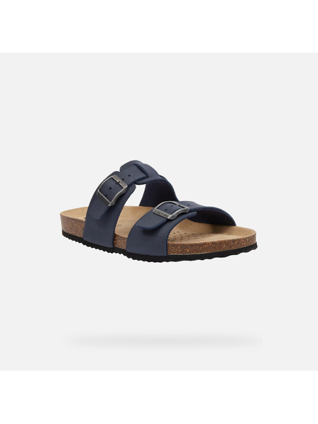 Geox Pantofole blu scuro da uomo Geox Ghita