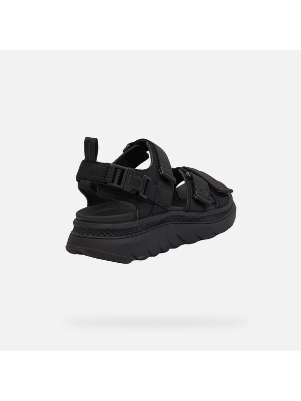 Geox Sandali neri da uomo Geox Spherica Actif X S