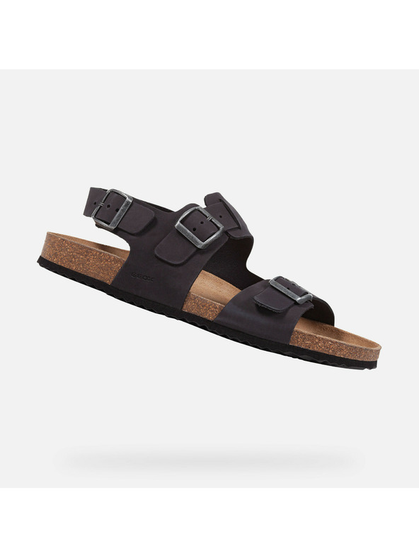 Geox Sandali neri da uomo Geox Ghita