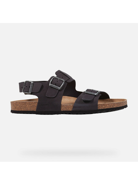 Geox Sandali neri da uomo Geox Ghita