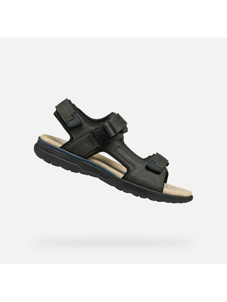 Geox Sandali marroni scuri da uomo Geox Spherica EC5