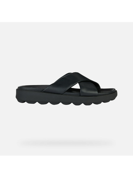 Geox Pantofole nere da uomo Geox Spherica Ec6