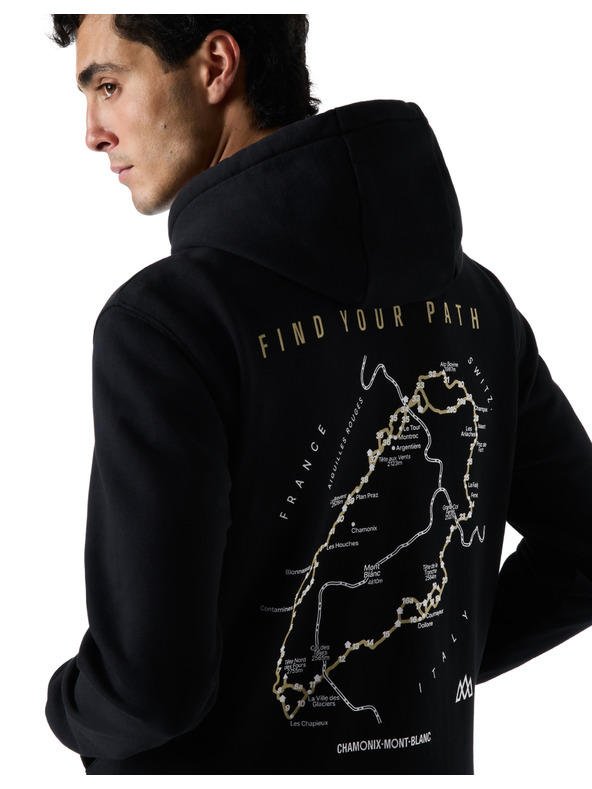 Celio Felpa con cappuccio Chamonix-Mont-Blanc