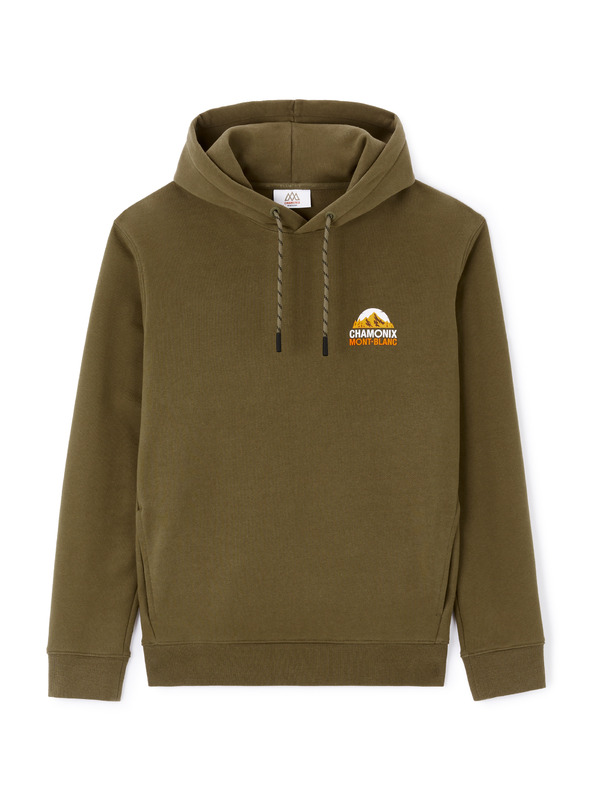 Celio Felpa con cappuccio Chamonix-Mont-Blanc