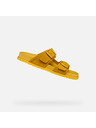 Geox Pantofole gialle da donna Geox Sandybett