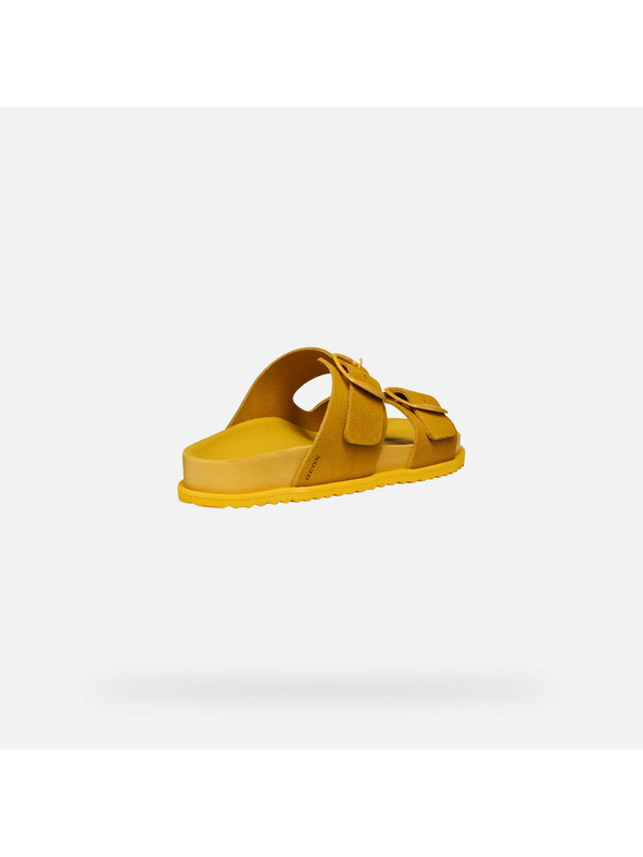 Geox Pantofole gialle da donna Geox Sandybett