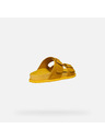 Geox Pantofole gialle da donna Geox Sandybett