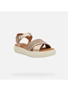 Geox Sandali color crema da donna Geox Camalei