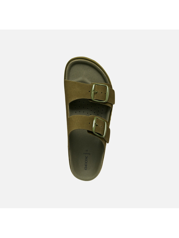 Geox Pantofole verde chiaro da donna Geox Sandybett