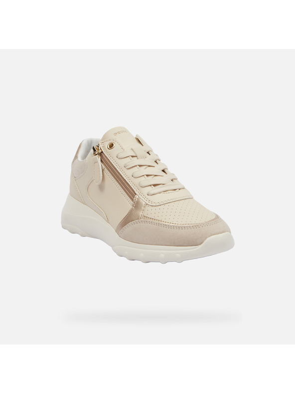 Geox Sneakers color crema da donna Geox Alleniee