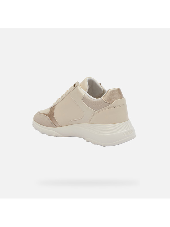 Geox Sneakers color crema da donna Geox Alleniee