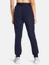 Under Armour Pantaloni sportivi donna Under Armour UA Rival Hi Rise Woven Pant-BLU