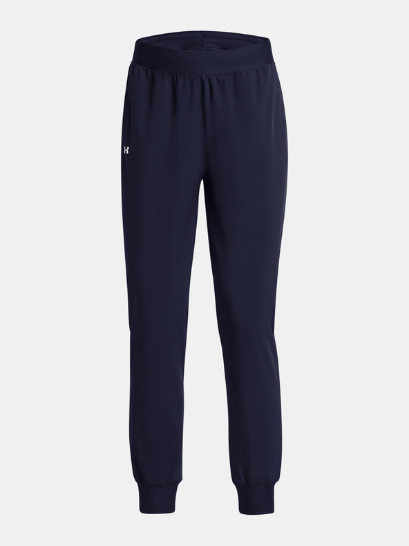 Under Armour Pantaloni sportivi donna Under Armour UA Rival Hi Rise Woven Pant-BLU