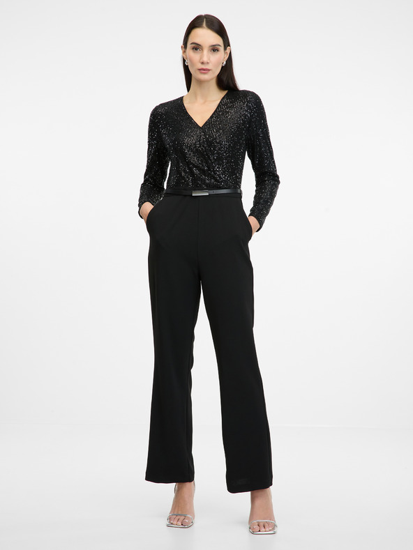 Orsay Tuta nera da donna ORSAY