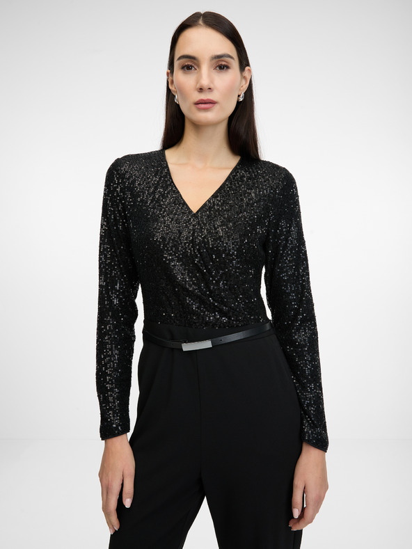 Orsay Tuta nera da donna ORSAY