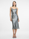 Orsay Vestito argento con spalline ORSAY