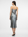Orsay Vestito argento con spalline ORSAY