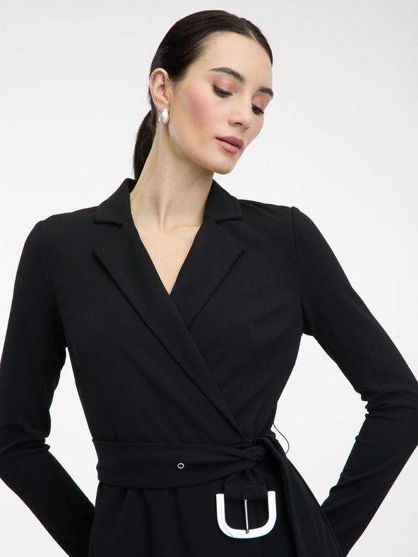 Orsay Abito midi nero da donna ORSAY