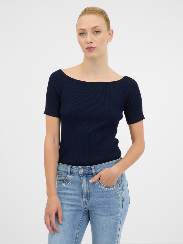 Orsay Dark blue t-shirt ORSAY