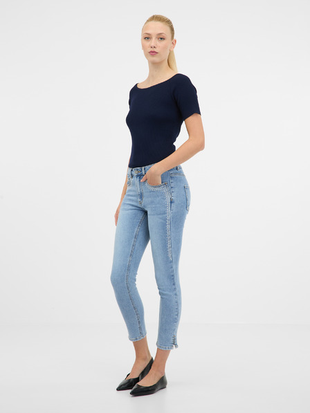 Orsay Dark blue t-shirt ORSAY