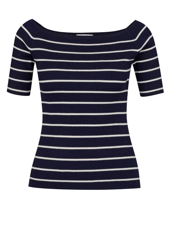 Orsay Maglietta blu scuro a maniche tre quarti da donna ORSAY