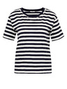 Orsay Maglietta a righe blu scuro a maniche corte da donna ORSAY